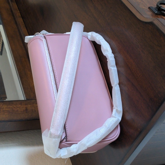 Michael Kors Parker Medium Shoulder Bag - Royal Pink - Picture 4 of 7